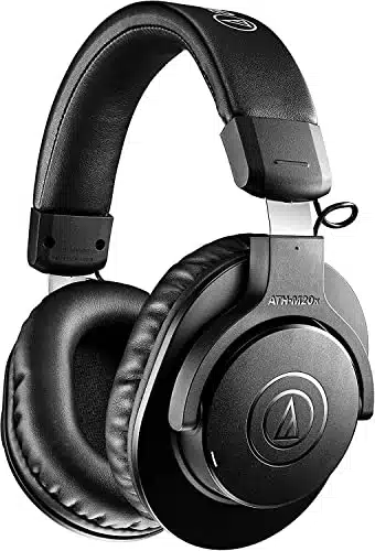 Audio Technica ATHxBT Wireless Over Ear Headphones,Black, Adjustable