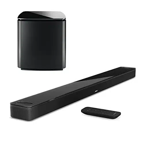 Bose Smart Soundbar with Bass Module for Soundbar, Black