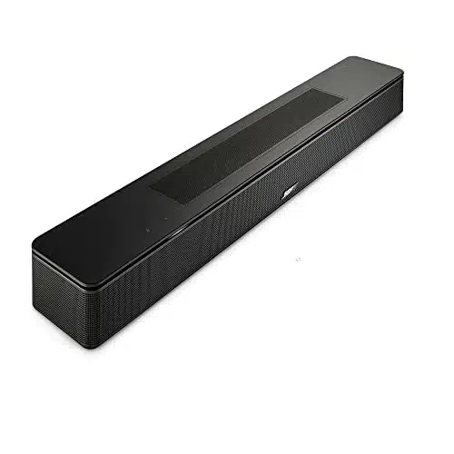Bose Smart Soundbar with Dolby Atmos, Bluetooth Wireless Sound Bar for TV with Build In Microphone and Alexa Voice Control, Black