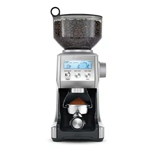 Breville Smart Grinder Pro Coffee Bean Grinder, Brushed Stainless Steel, BCGBSS,