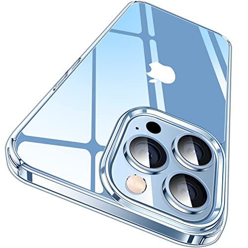 CASEKOO for iPhone Pro Case Crystal Clear, [Not Yellowing] [Military Drop Protection] Shockproof Protective iPhone Pro Phone Case inch , Clear