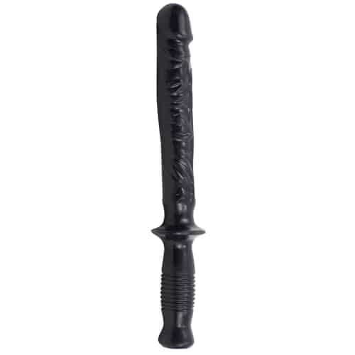 Doc Johnson Classic   The Manhandler Dildo  Inch   Inch Usable Length   Dildo with Handle   for Adults Only, Black