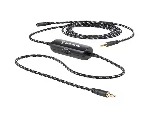 Elgato Chat Link Pro   Audio Adapter, for PS, PS, Nintendo Switch, Capture Voice Chat, Gameplay Sound, Extra Long Cable, Black