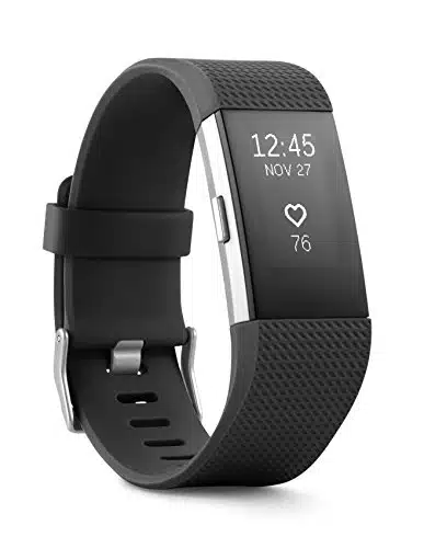 Fitbit Charge Heart Rate + Fitness Wristband, Black, Small (US Version), Count