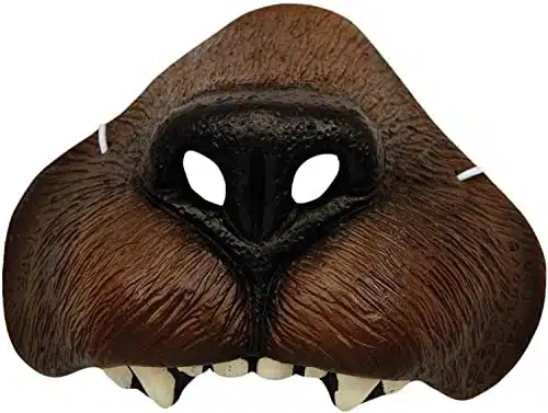 Forum Novelties Men's Bear Nose, Multi, One Size