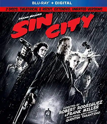 Frank Miller's Sin City (Blu ray + Digital)