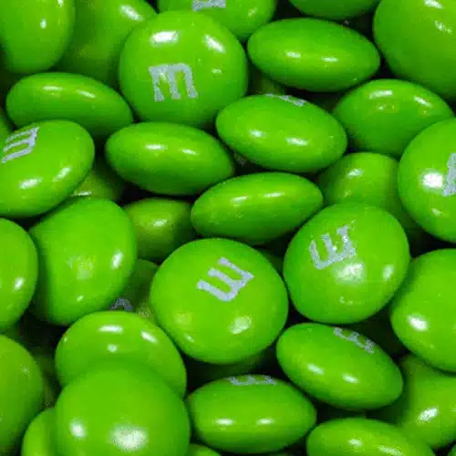 Green M&Ms Candy lb   Milk Chocolate (Approx pcs)