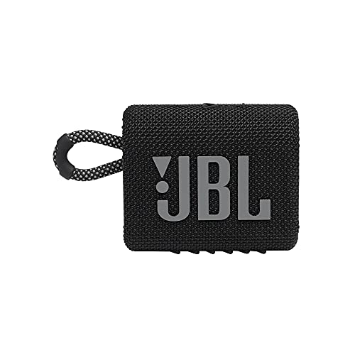 JBL Go Portable Speaker with Bluetooth, Built in Battery, Waterproof and Dustproof Feature   Black