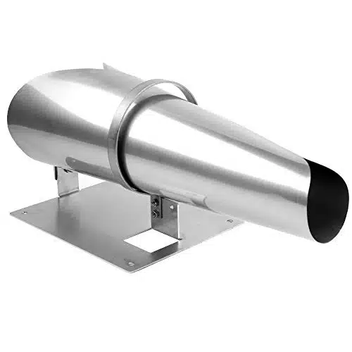 JetNet ConeStuffing Horn (Meat Horn)   All Stainless   for Meat Netting, wOverlapping Front