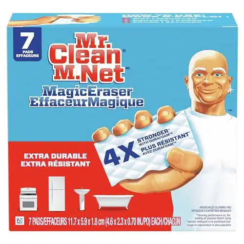 Magic Eraser Extra Durable Cleaning Pads with Durafoam, Count