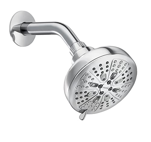 Moen Hydro Energetix Eight Function Diameter Spray Head Standard, Chrome