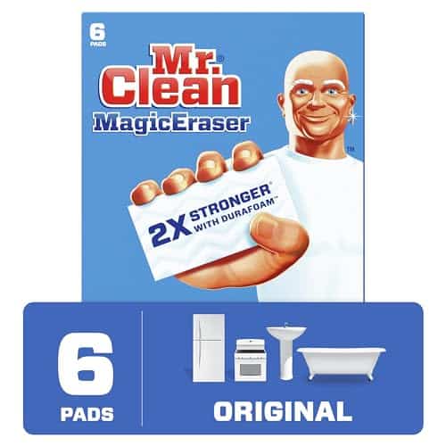 Mr. Clean Magic Eraser Original Cleaning Pads with Durafoam, White, Count