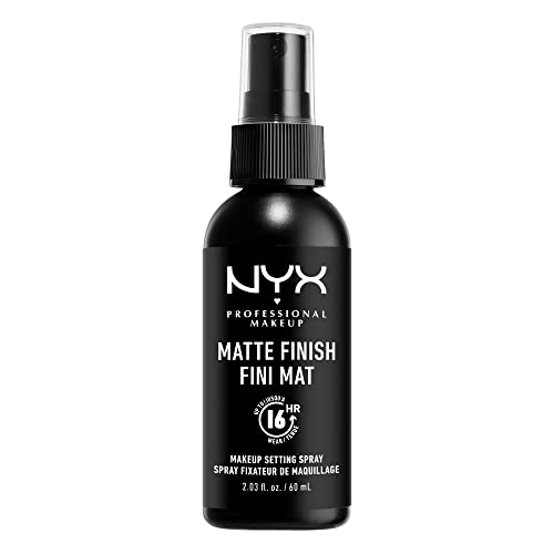 NYX PROFESSIONAL MAKEUP Makeup Setting Spray Matte Finish, Long Lasting Vegan Formula (Packaging May Vary)