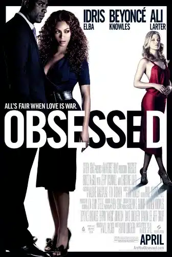 OBSESSED MOVIE POSTER Sided ORIGINAL xBEYONCE KNOWLES