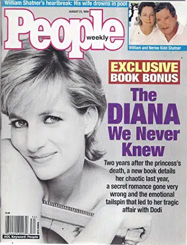 People Weekly Magazine (August ,   Cover Diana)