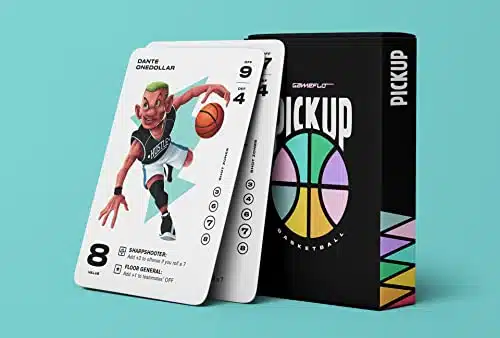 Pickup Basketball Card Game  Community Friendly Card Game for Kids & Adults