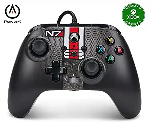 PowerA Enhanced Wired Controller for Xbox Series XS   Mass Effect N, Officially Licensed for Xbox