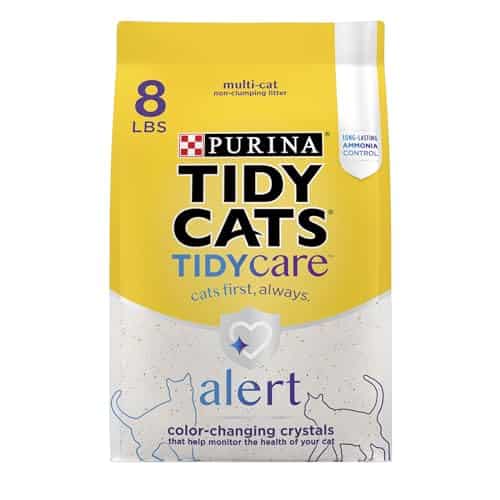 Purina Tidy Cats Tidy Care Alert Health Monitoring Litter with Silica Crystals lb. Bag