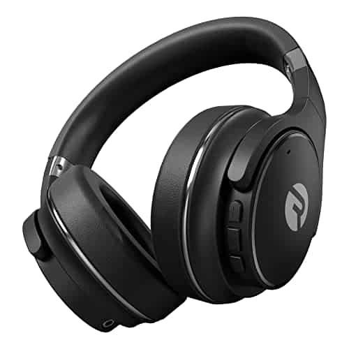 Raycon The Everyday Wireless Bluetooth Over Ear Headphones, with Active Noise Cancelling, Awareness Mode and Built in Microphone, IPX ater Resistance, Hours of Battery Life (Black)