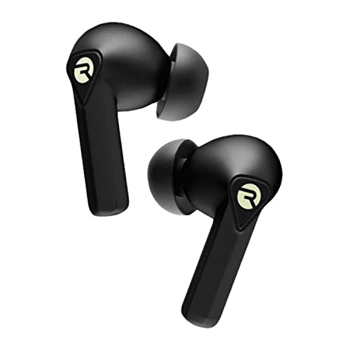 Raycon The Gaming Bluetooth True Wireless Earbuds with Built in Mic, Low Latency, Hours of Battery, Charging Case with Talk, Text, and Play, Bluetooth (Carbon Black)