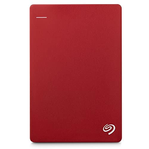 Seagate Backup Plus Slim Portable (TB) USB External Hard Drive   Red
