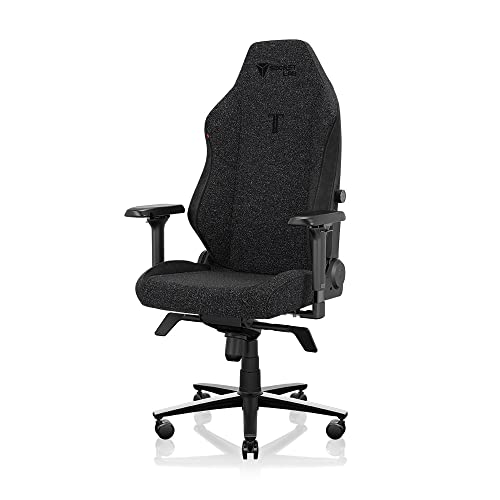Secretlab Titan Evo BlackGaming Chair Reclining, Ergonomic & Comfortable Computer Chair with D Armrests, Magnetic Head Pillow & ay Lumbar Support Black Fabric