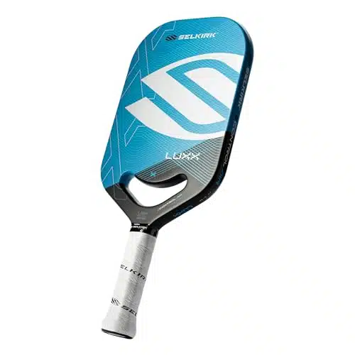Selkirk LUXX Control Pickleball Paddle  Florek Carbon Fiber Pickleball Paddle with a Polypropylene XCore  The Pickle Ball Paddle Designed for Ultimate Power & Control  Invikta Blue