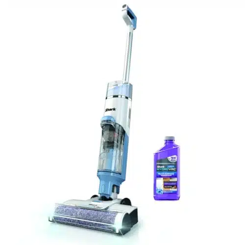 Shark WDHydroVac Cordless Pro XL in Vacuum, Mop & Self Cleaning System with Antimicrobial Brushroll & Solution for Multi Surface, Hardwood, Tile, Marble & Area Rugs, Pure Water
