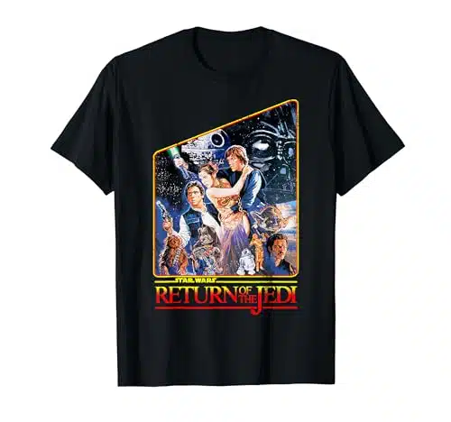 Star Wars Return of the Jedi Epic Full Cast Poster T Shirt
