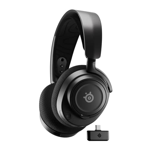 SteelSeries Arctis Nova ireless Multi Platform Gaming Headset â Simultaneous Wireless GHz & Bluetooth â Comfort Design   Fast Charging Hr Battery â PC, PS, Switch, Mobile,Black