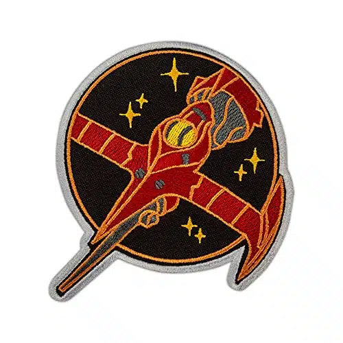 Swordfish II Patch, See You Space Cowboy Anime Spaceship, Iron On, x inches