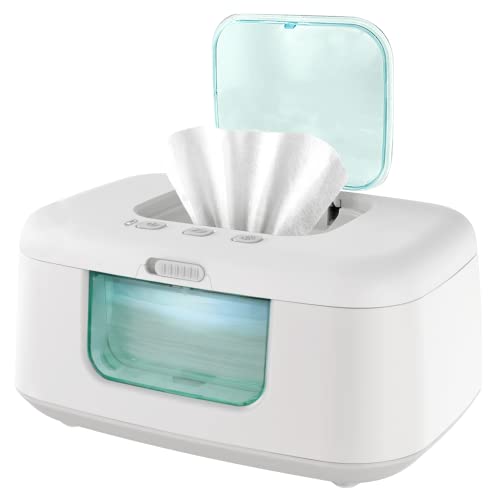 TinyBums Baby Wipe Warmer & Dispenser with LED Changing Light & OnOff Switch Jool Baby