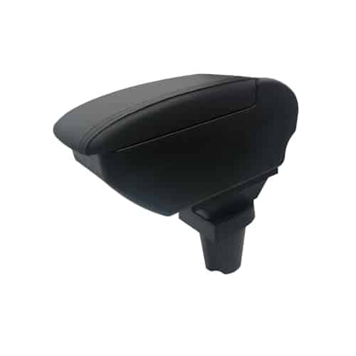 Tocsho Armrest Box for Honda CR Z CRZ Double Layer Car Interior Storage Center Console with B Port Black