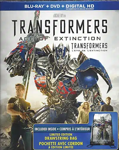 Transformers Age of Extinction (Blu ray + DVD)