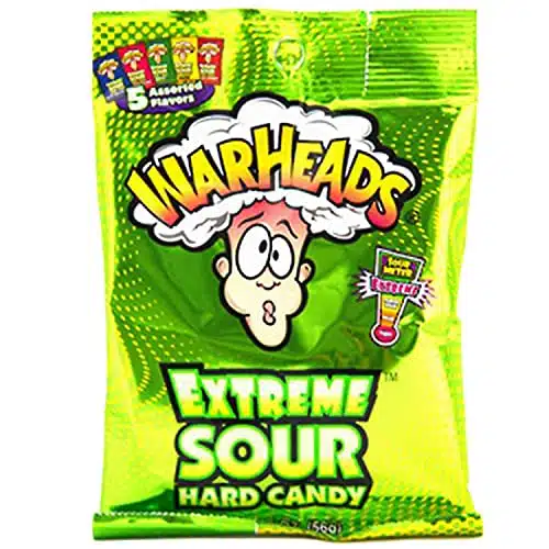 Warheads Extreme Sour Hard Candy Assorted Flavors oz.