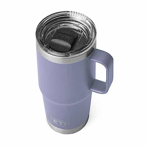 YETI Rambler oz Travel Mug, Stainless Steel, Vacuum Insulated with Stronghold Lid, Cosmic Lilac