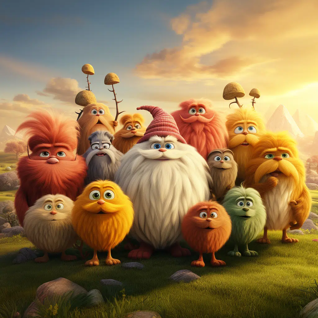 characters of the lorax