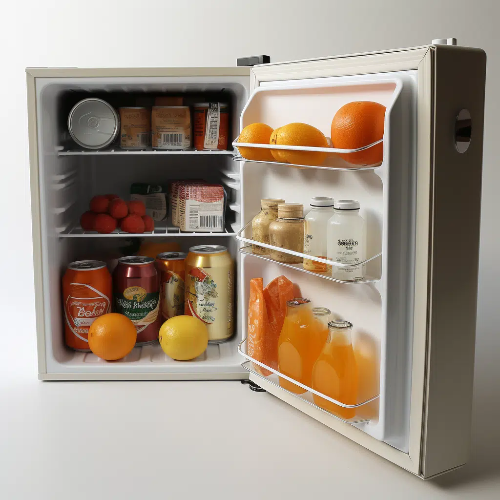 mini fridge walmart