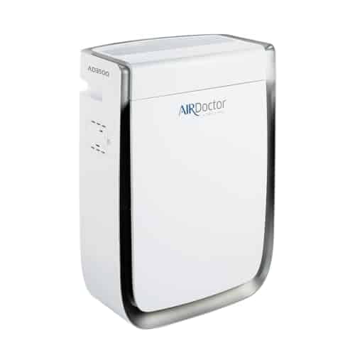 AIRDOCTOR ADAir Purifier for Home and Large Rooms Up to sq. ft. xhour NEW MODEL UltraHEPA, Carbon, VOC Filters and Air Quality Sensor. Captures Particles x Smaller Than HEPA
