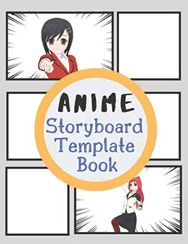 Anime Storyboard Template Book