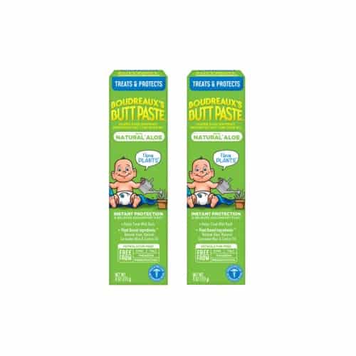 Boudreaux's Butt Paste with Natural Aloe Diaper Rash Cream, Ointment for Baby, oz Tube, Pack