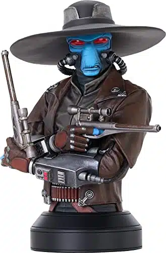 Diamond Select Toys Star Wars The Clone Wars Cad Bane Scale Bust, Multicolor,inches,APR