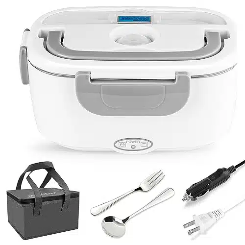 Electric Lunch Box in , Food Heater Car and Home Use Portable V & V    Stainless Steel