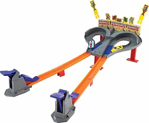Hot Wheels Super Speed Blastway Track Set, Hot Wheels Car, Dual Track Racing, or Player, Connect to Other Sets, Toy for Kids Years Old & Up (Amazon Exclusive)