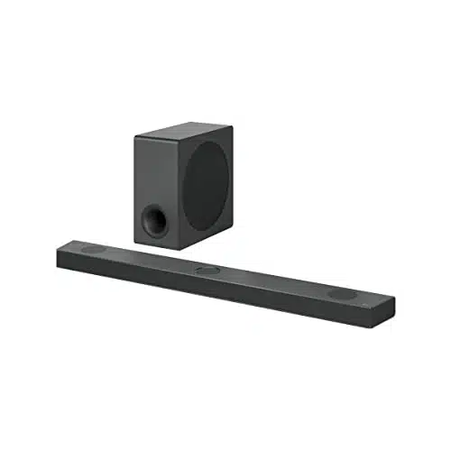 LG Sound Bar and Wireless Subwoofer SQY   .Channel, atts Output, Home Theater Audio with Dolby Atmos, DTSX, and IMAX Enhanced, Black