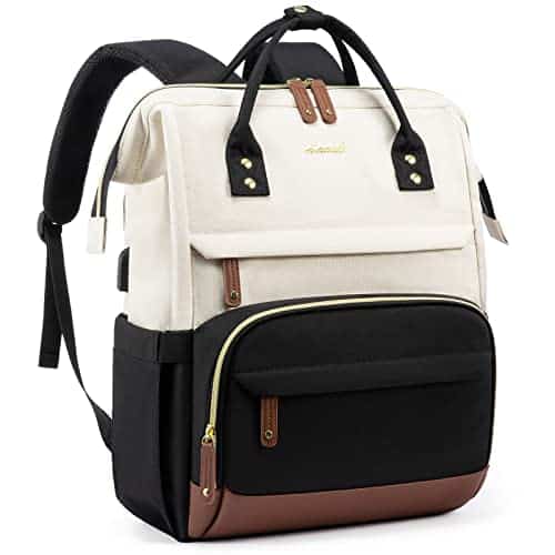 LOVEVOOK Inch Laptop Backpack for Women with USB Port Waterproof Business Bag with Large Capacity for Work, Travel, and Nurses