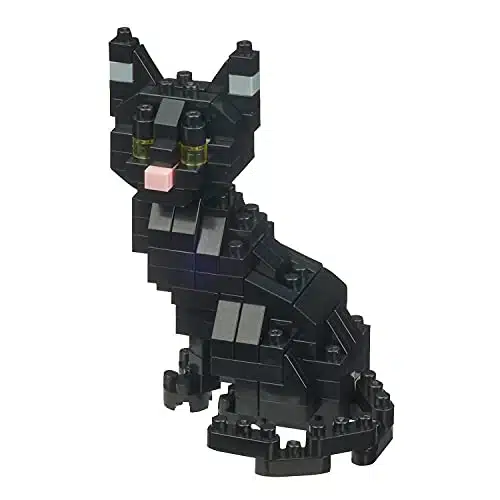 Nanoblock   Cat Breed (Black Cat) [Cats], Collection Series Building Kit