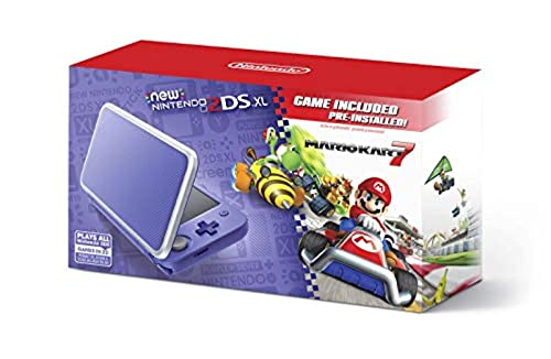 New Nintendo DS XL Purple & Silver (Renewed)