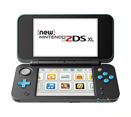 Nintendo New DS XL   Black + Turquoise (Renewed)