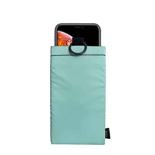 PHOOZY Apollo II Thermal Phone Case with AGION Lining and Keyring   AS SEEN ON Shark Tank   Insulated Cold Weather Case Extends Battery Life, Prevents Freezing, Drop Proof. (Large   Seafoam)